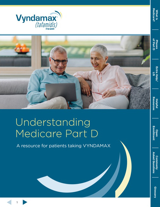 VYNDAMAX Medicare Brochure Vyndamax understanding Medicare part D flyer