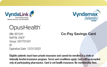 VyndaLink co-pay savings card