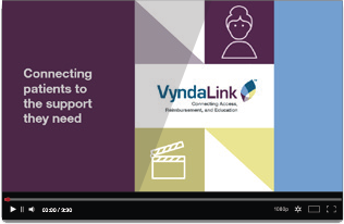 VyndaLink HCP Video VyndaLink supporting patient access and reimbursement flyer